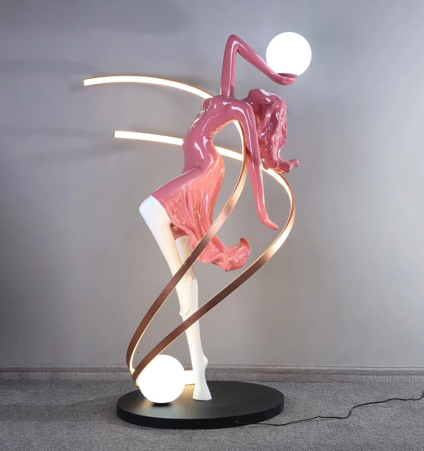Misha Goddess Statue Floor Lamp - Yiarolight