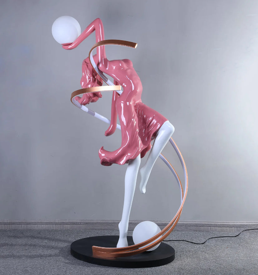 Misha Goddess Statue Floor Lamp - Yiarolight