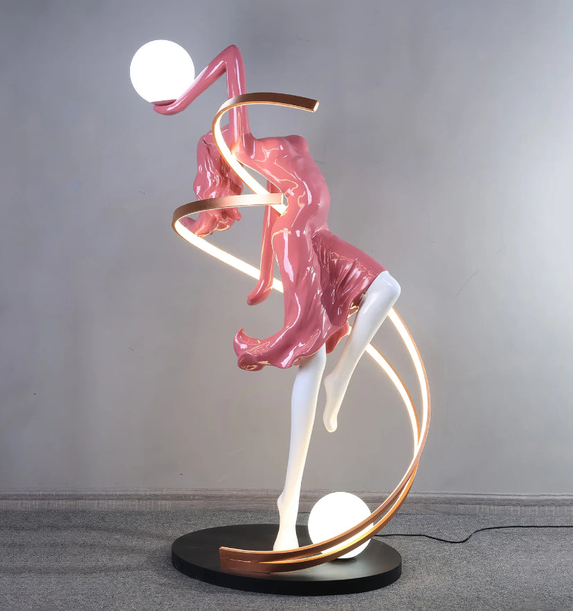 Misha Goddess Statue Floor Lamp - Yiarolight