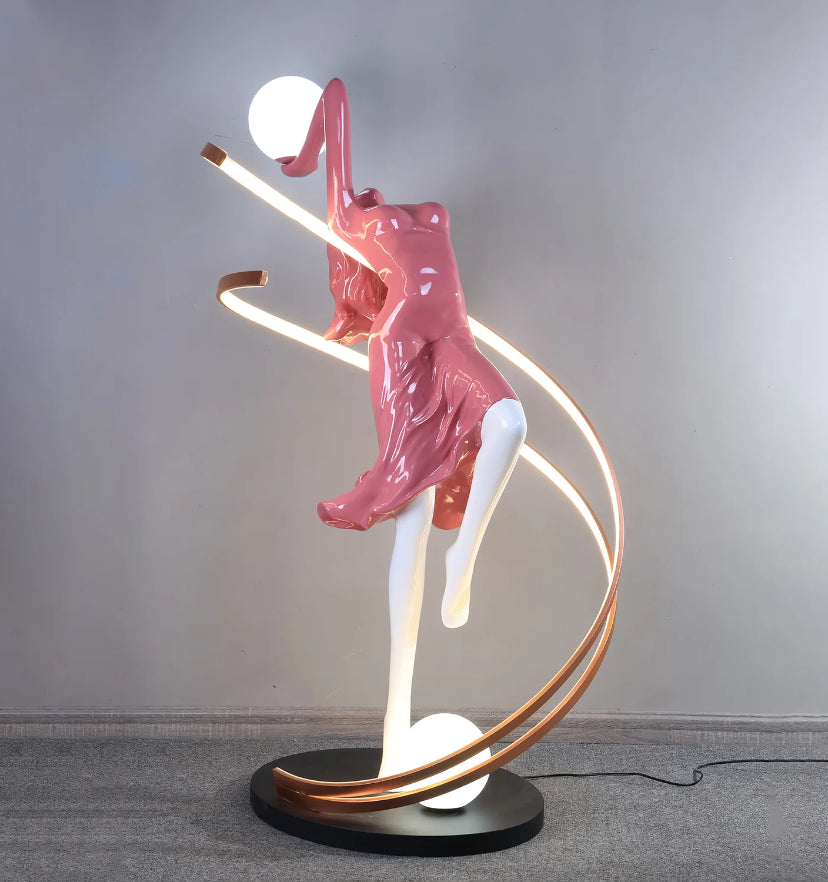 Misha Goddess Statue Floor Lamp - Yiarolight