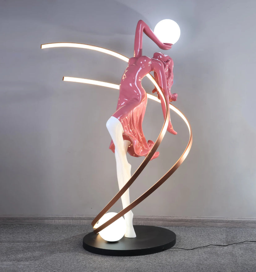 Misha Goddess Statue Floor Lamp - Yiarolight