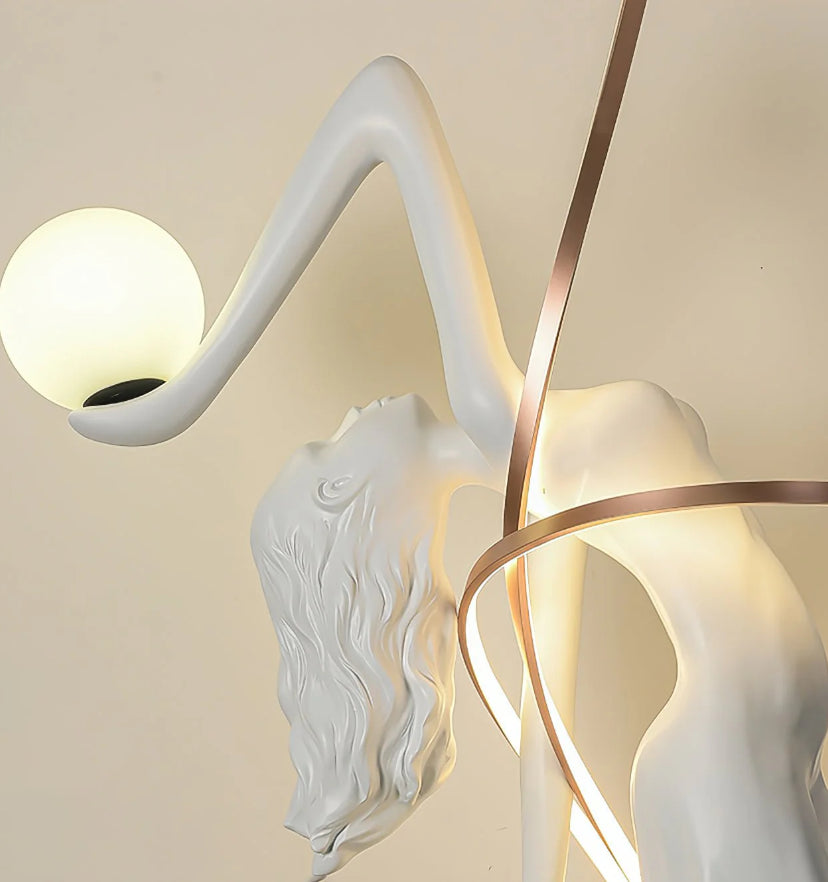 Misha Goddess Statue Floor Lamp - Yiarolight