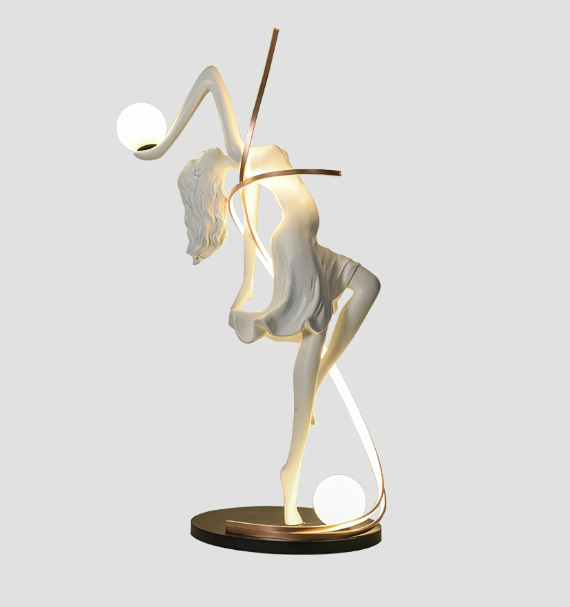 Misha Goddess Statue Floor Lamp - Yiarolight