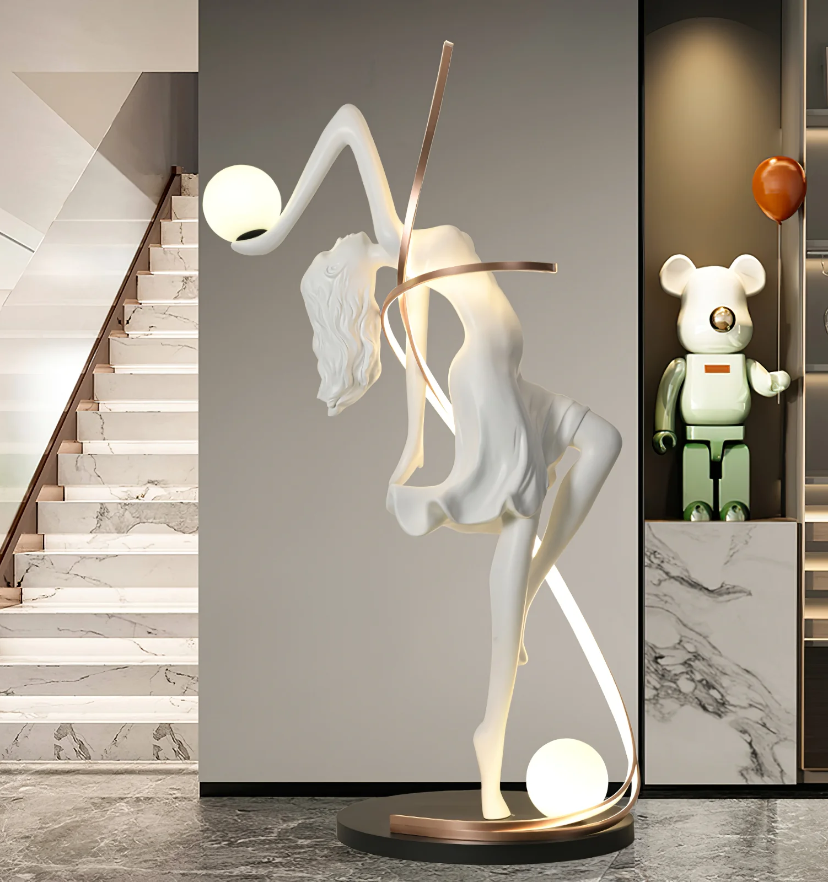 Misha Goddess Statue Floor Lamp - Yiarolight