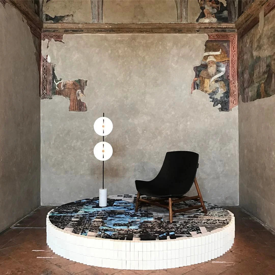 Double Moon Floor Lamp - Yiarolight