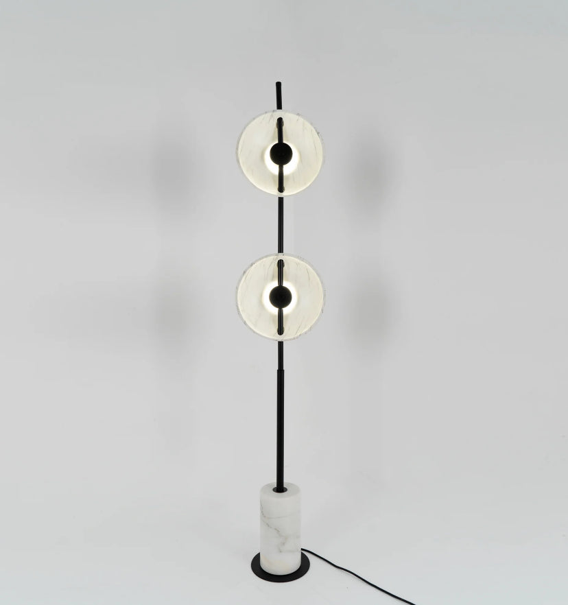 Double Moon Floor Lamp - Yiarolight