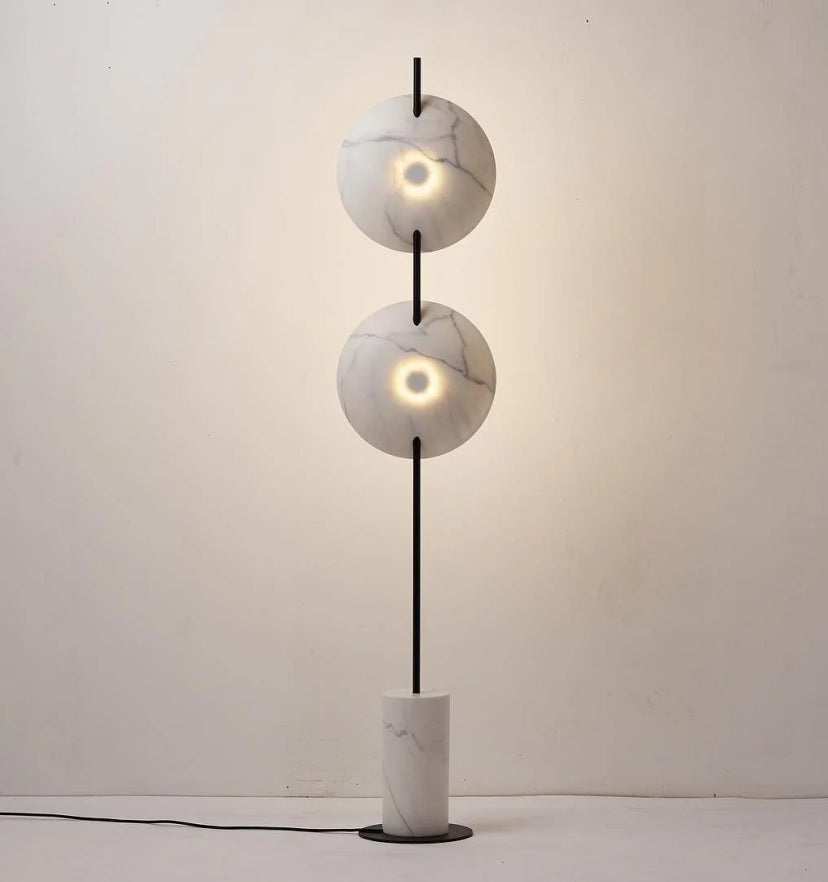 Double Moon Floor Lamp - Yiarolight