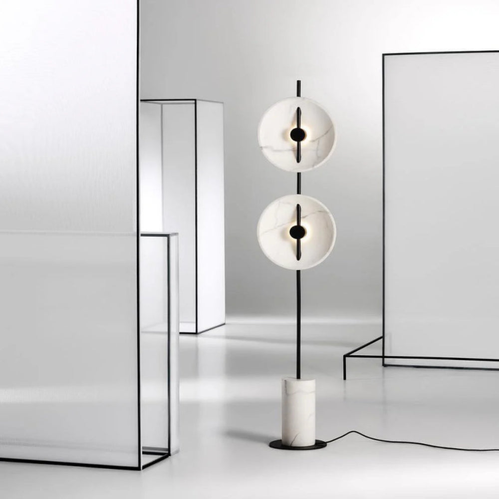 Double Moon Floor Lamp - Yiarolight