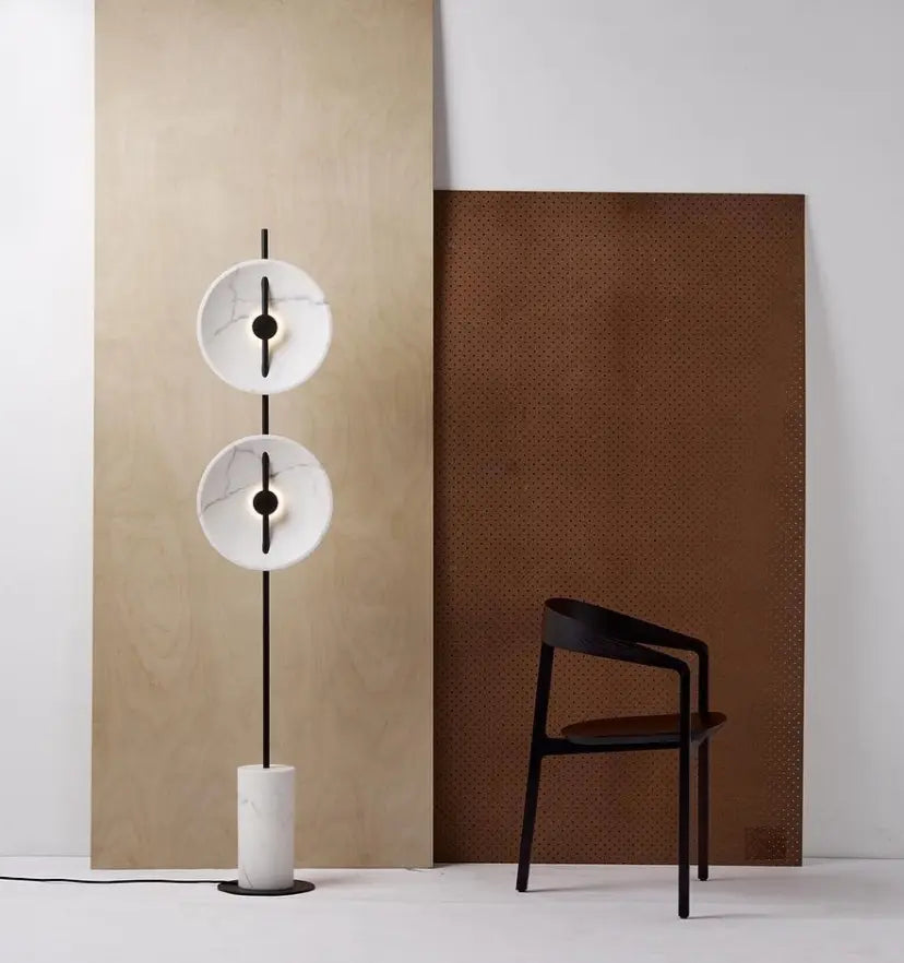 Double Moon Floor Lamp - Yiarolight