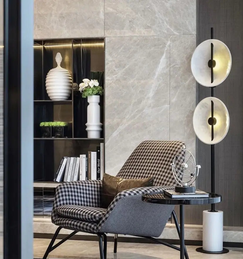 Double Moon Floor Lamp - Yiarolight