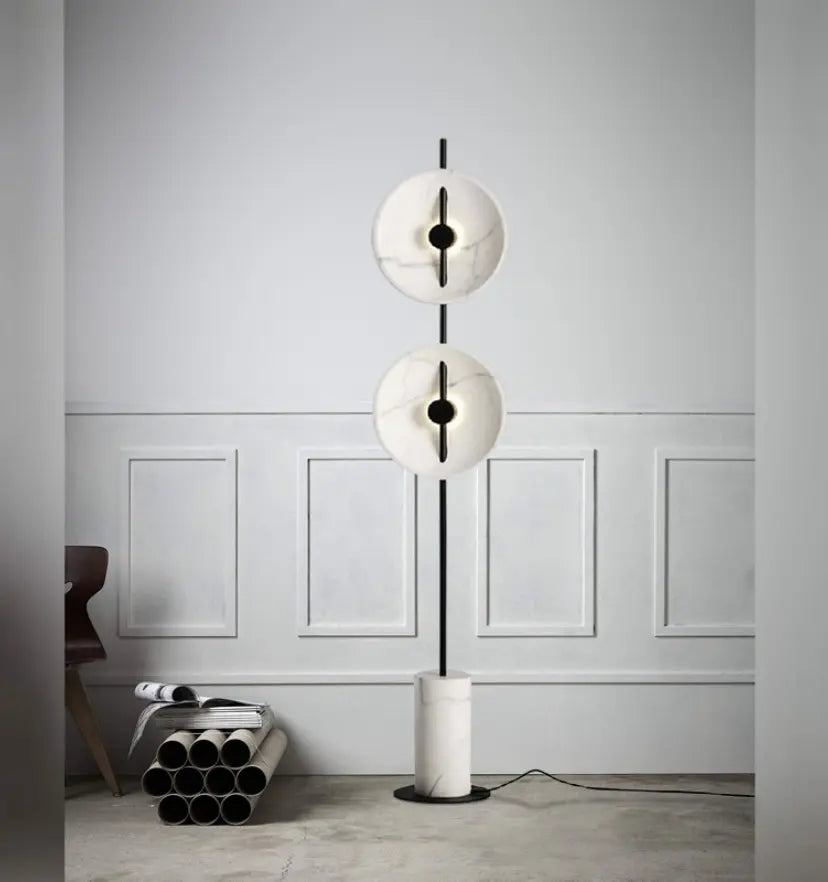 Double Moon Floor Lamp - Yiarolight