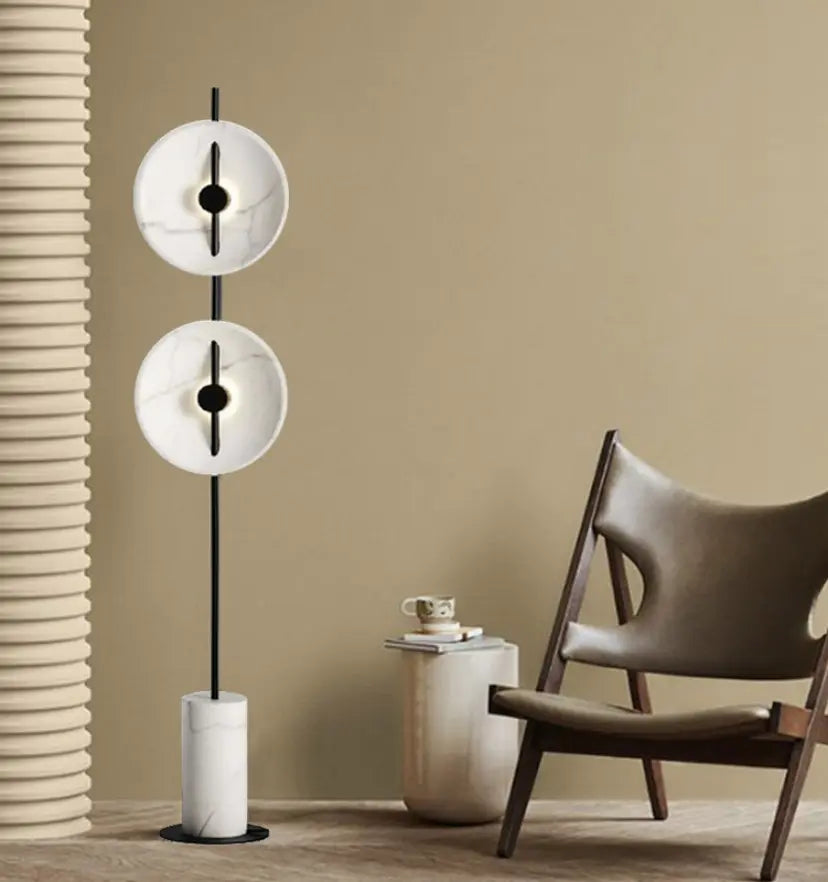 Double Moon Floor Lamp - Yiarolight