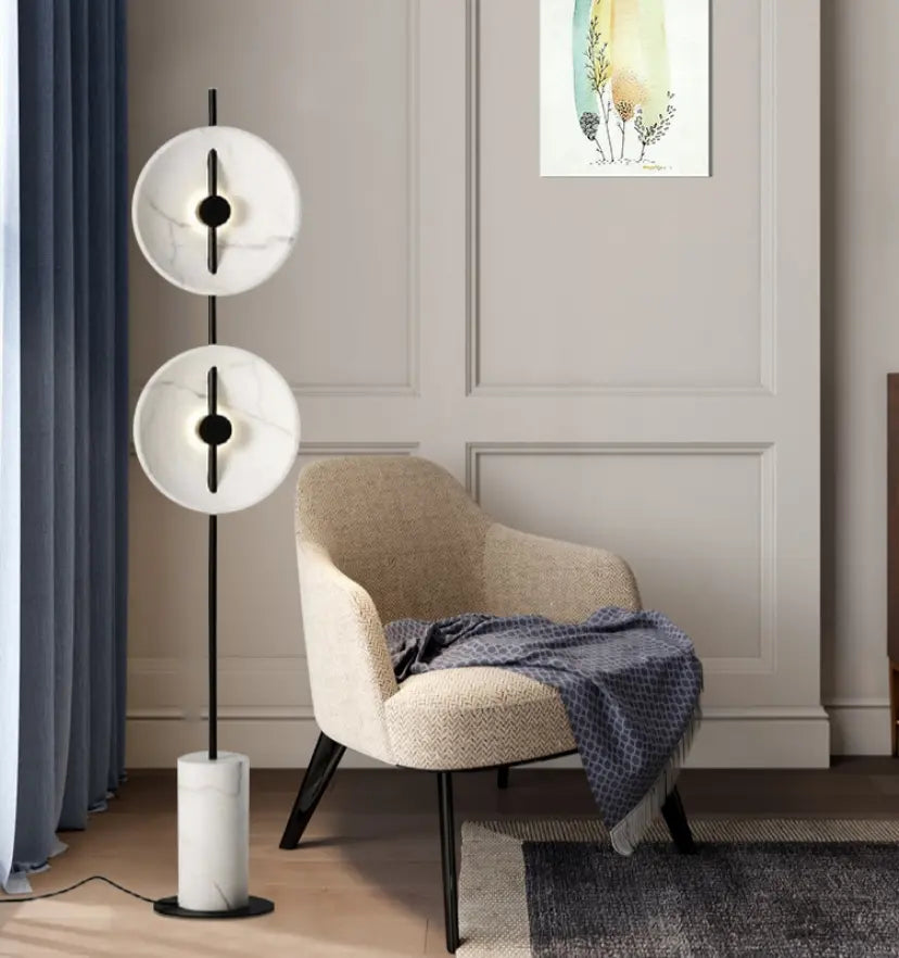 Double Moon Floor Lamp - Yiarolight