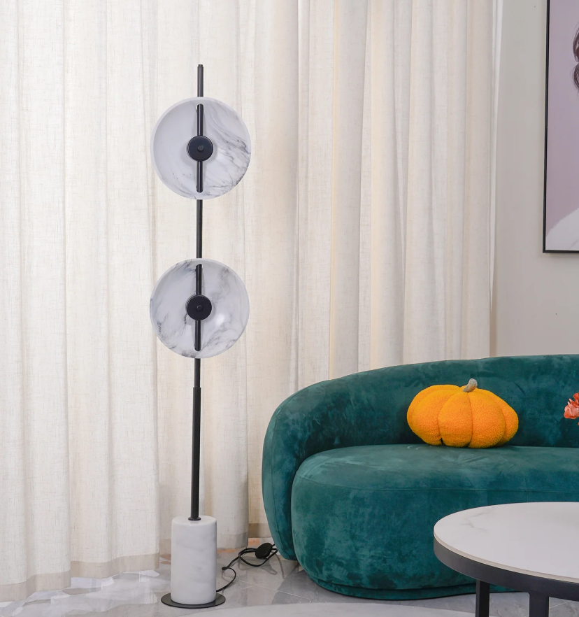 Double Moon Floor Lamp - Yiarolight