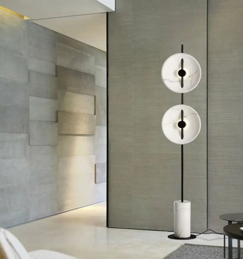 Double Moon Floor Lamp - Yiarolight