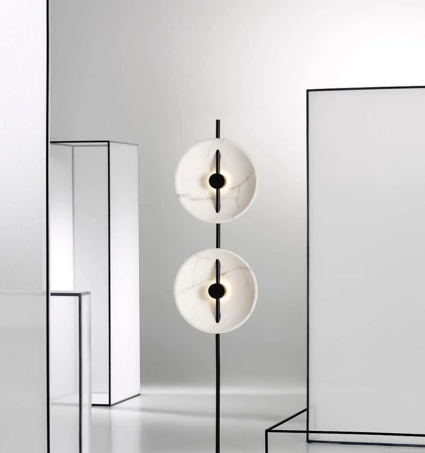 Double Moon Floor Lamp - Yiarolight