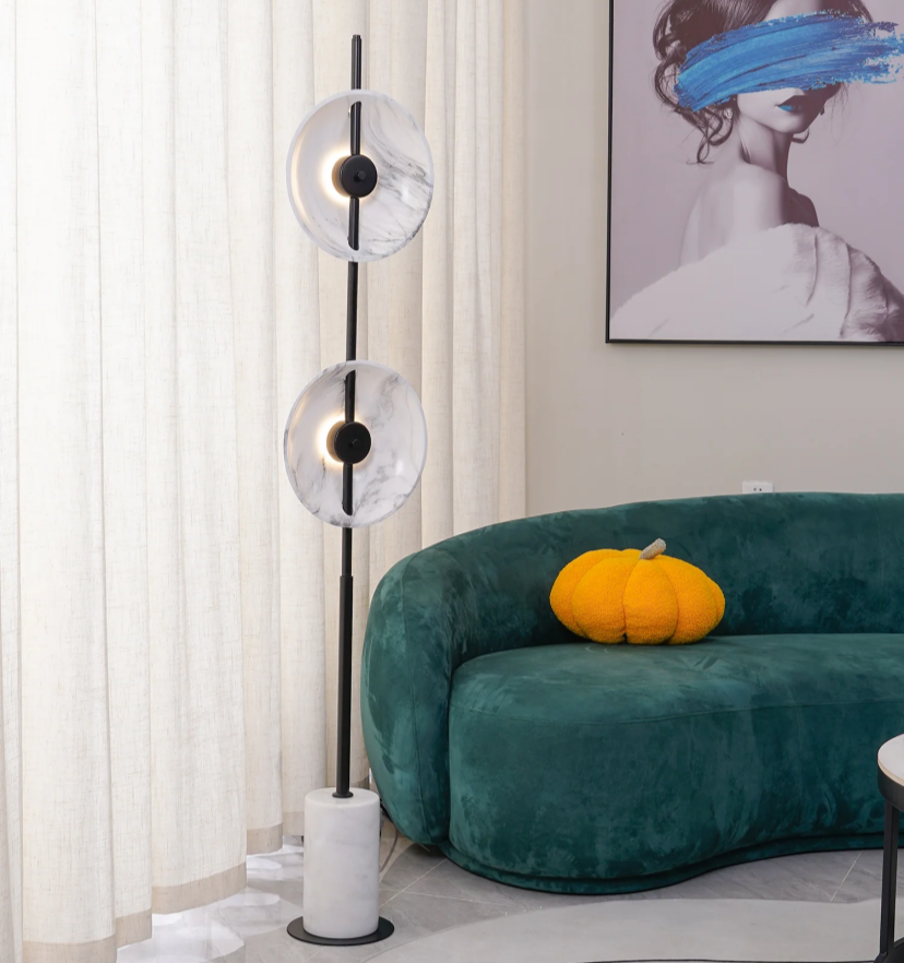 Double Moon Floor Lamp - Yiarolight