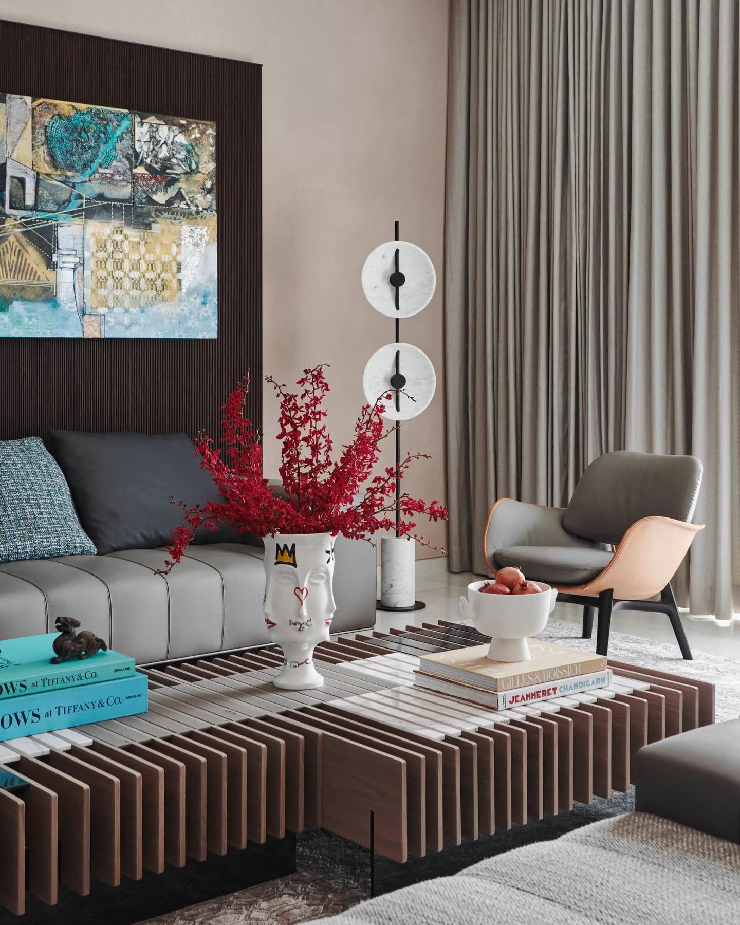 Double Moon Floor Lamp - Yiarolight