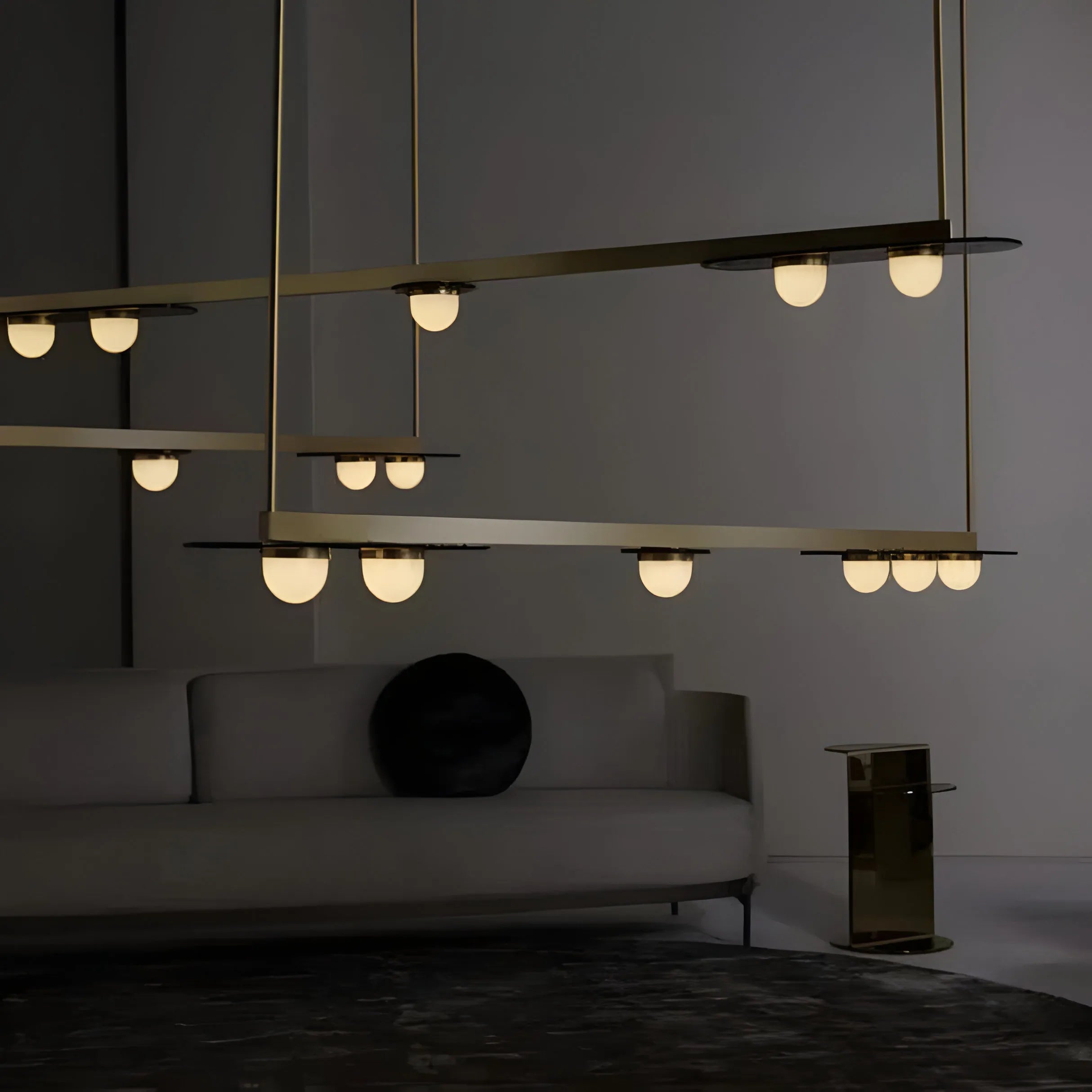 Modulo Horizontal Chandelier