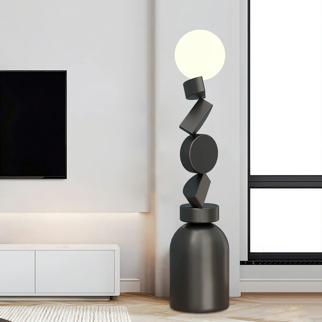 Monolith Cube Floor Lamp - Yiarolight