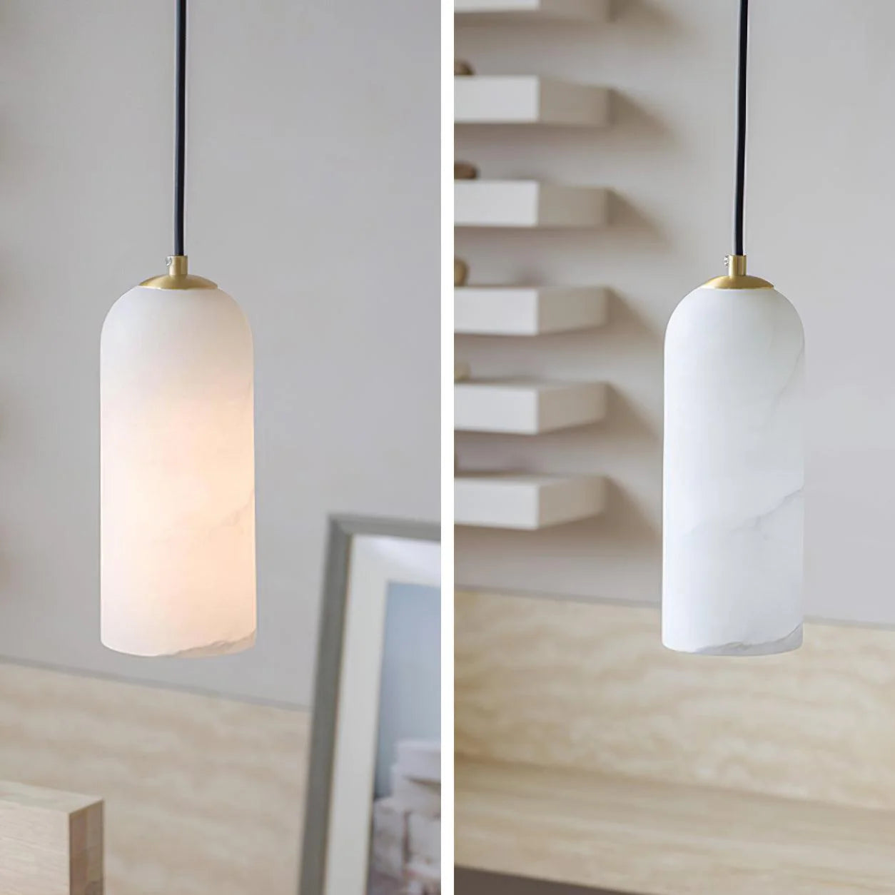 Monty Alabaster Pendant Lamp