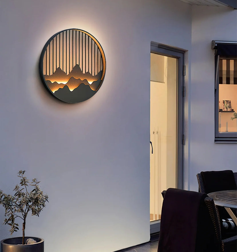 Mountain Outdoor Wall Lamp - Auraolight