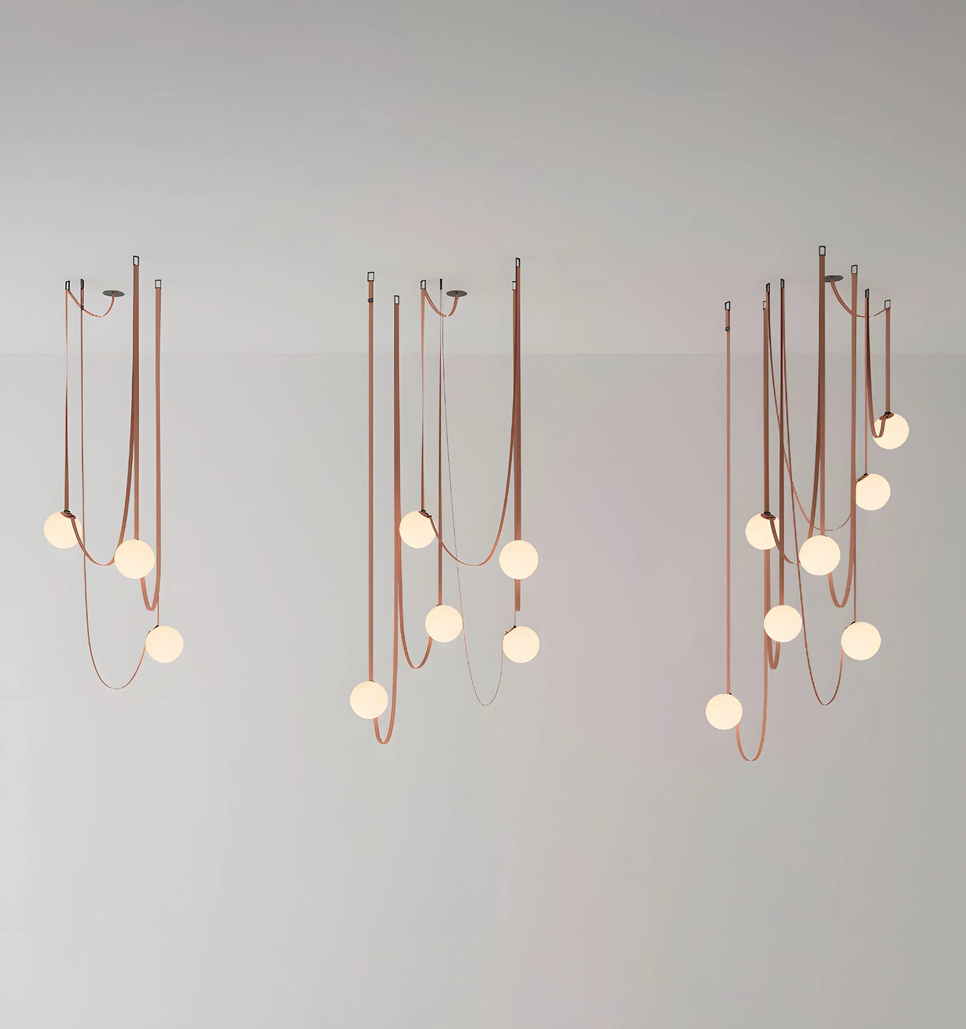 Multiple Belt Art Pendant Light - Yiarolight