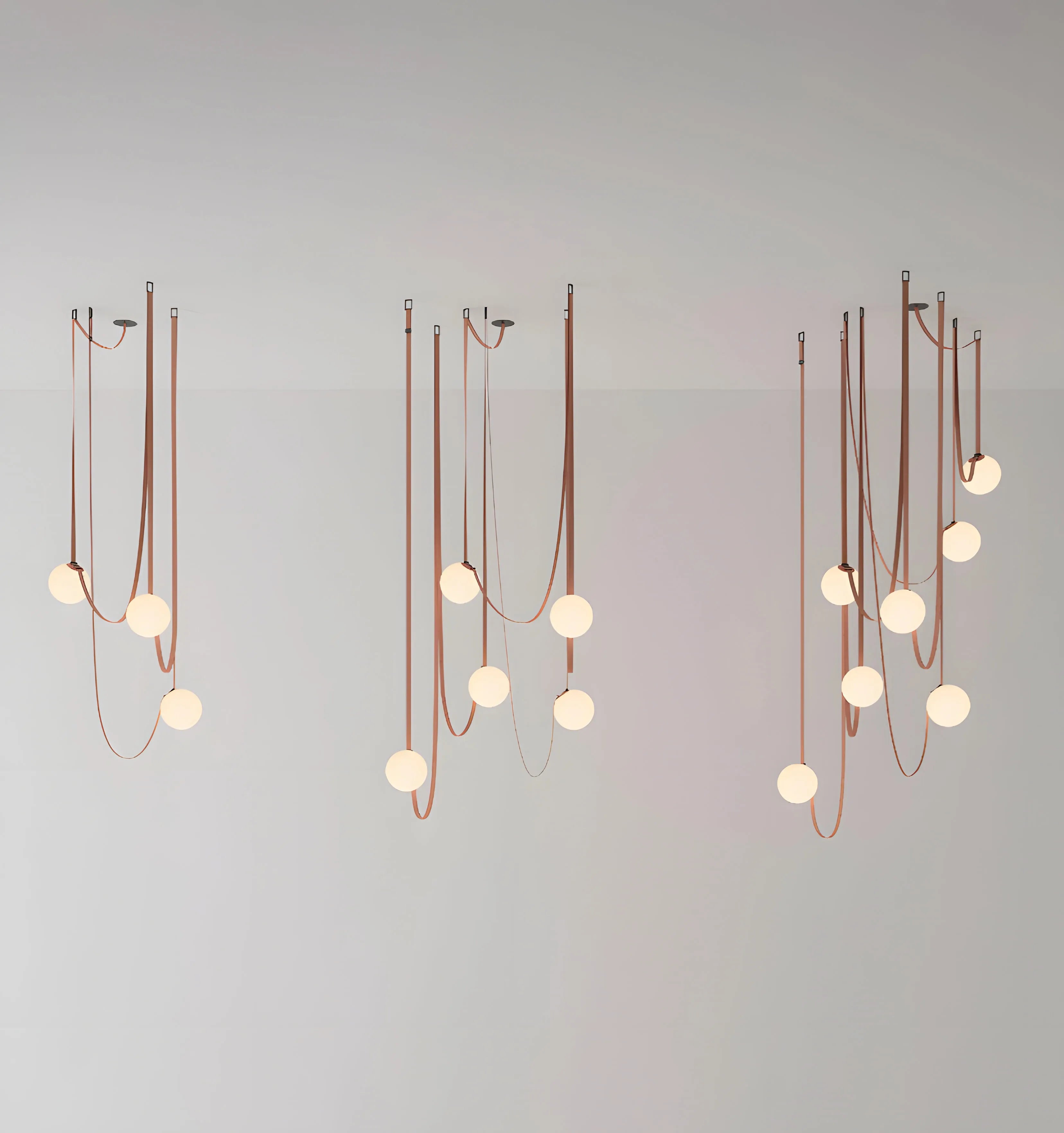 Multiple Belt Art Pendant Light - Yiarolight