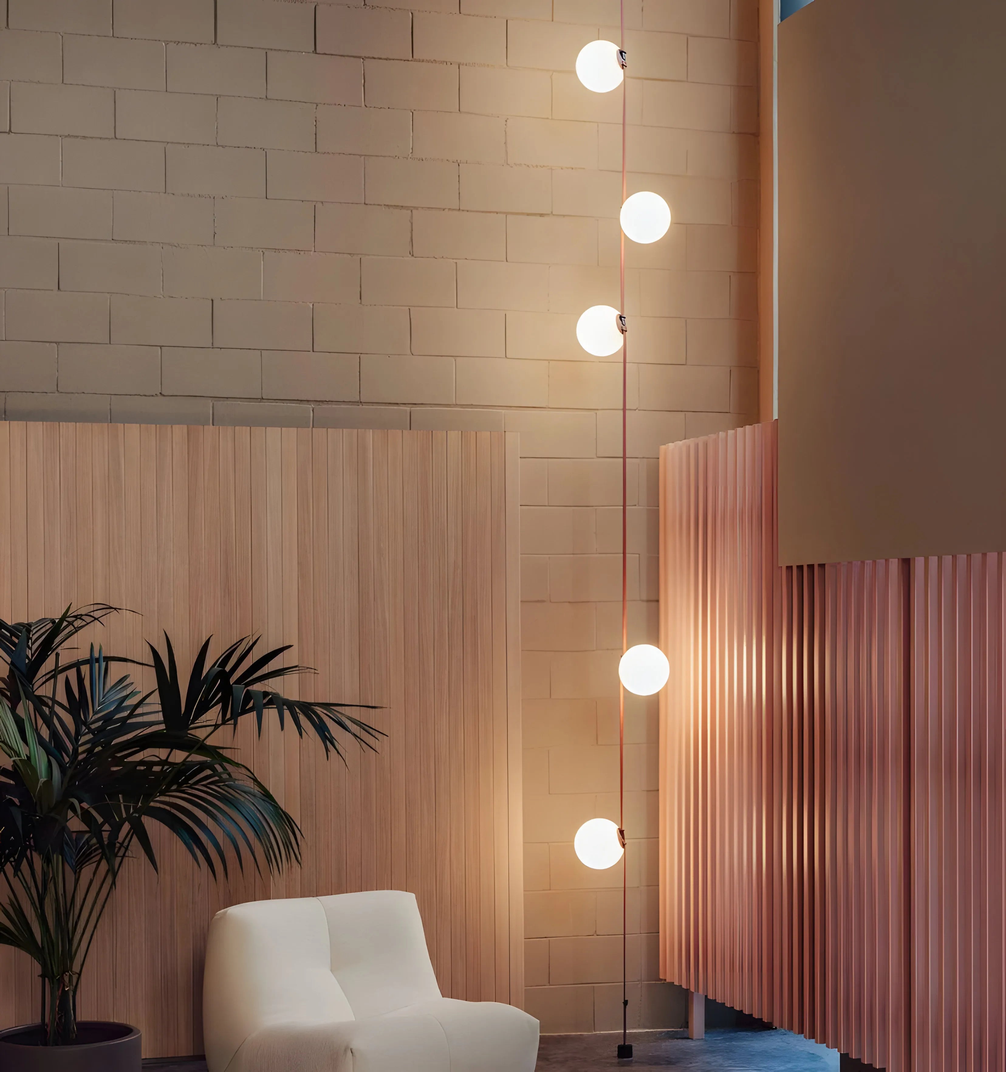 Multiple Belt Art Pendant Light - Yiarolight
