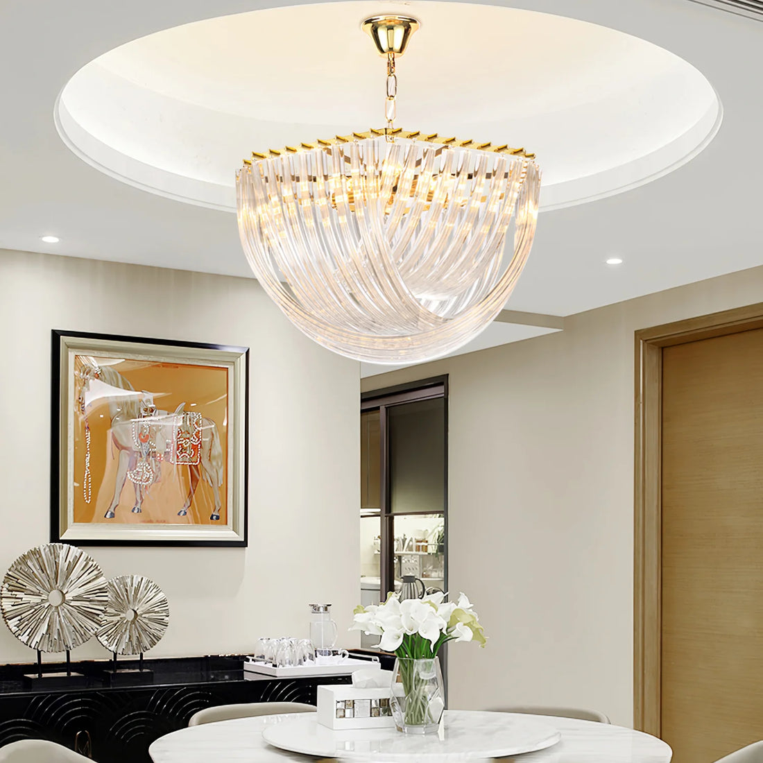 Trevi Murano Chandelier - Yiarolight