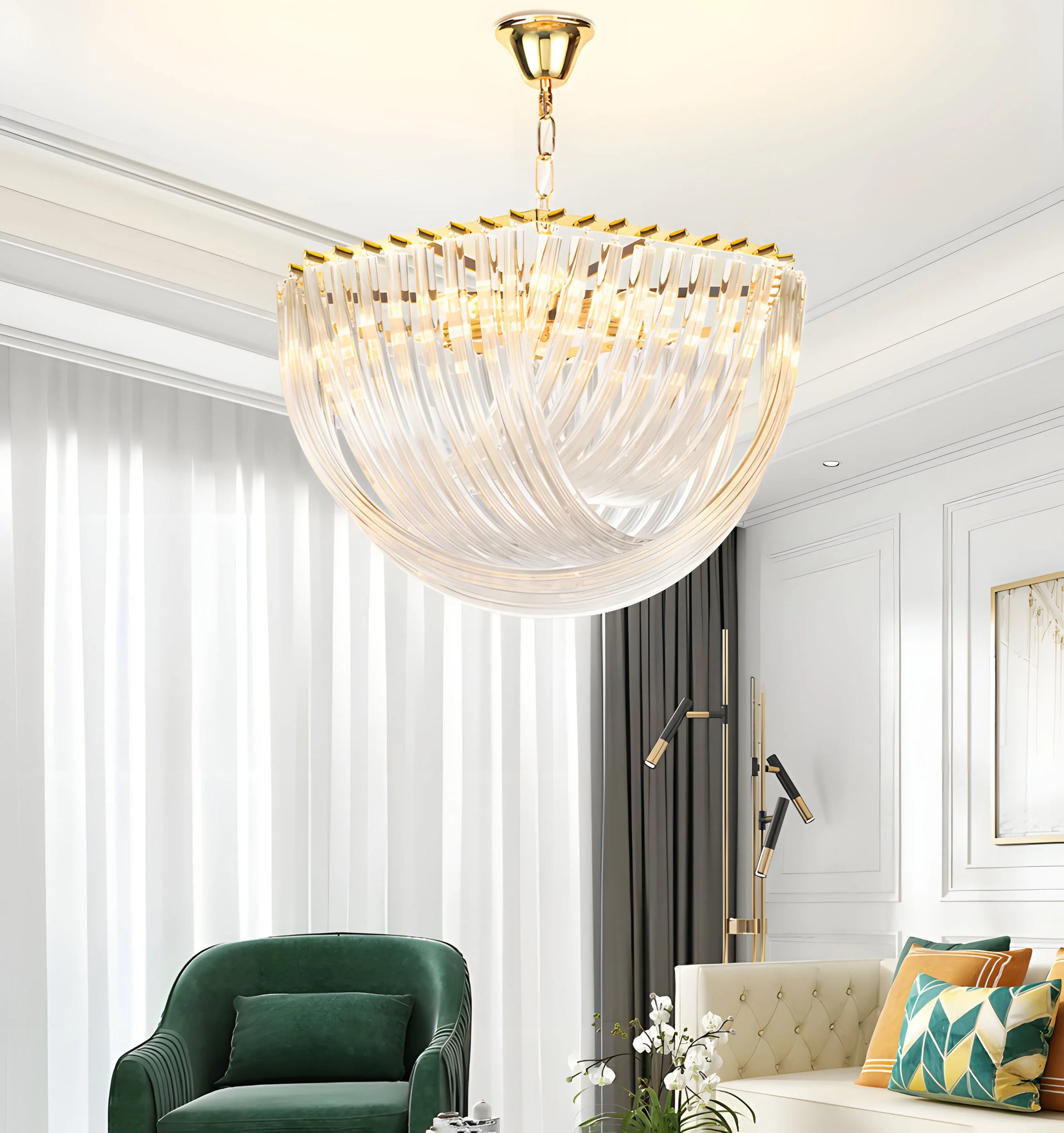Trevi Murano Chandelier - Yiarolight