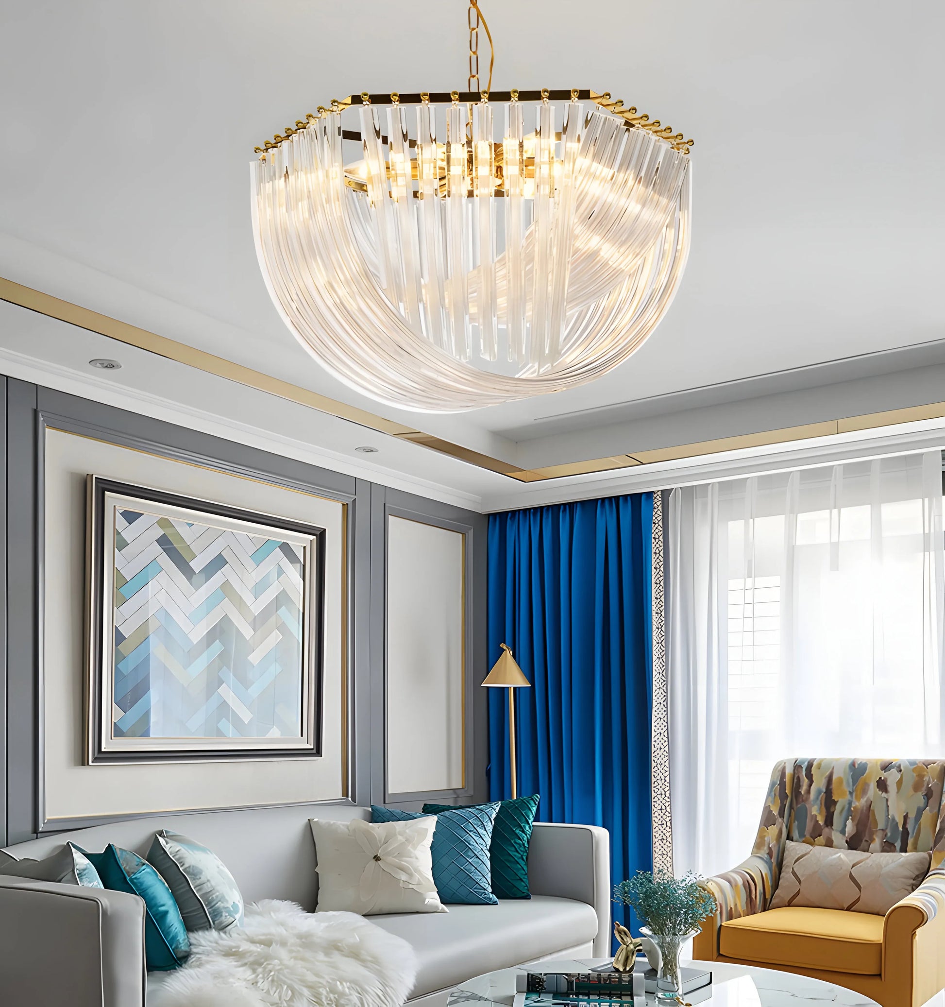Trevi Murano Chandelier - Yiarolight