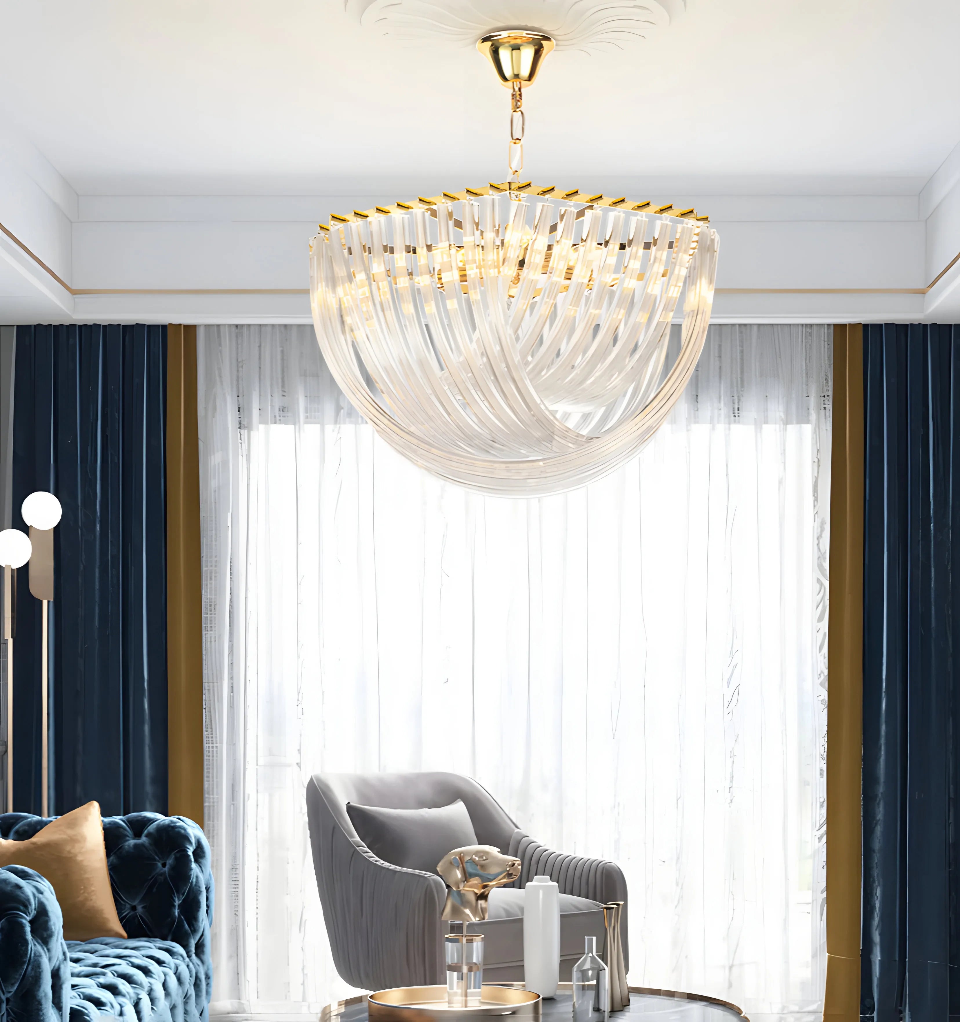 Trevi Murano Chandelier - Yiarolight