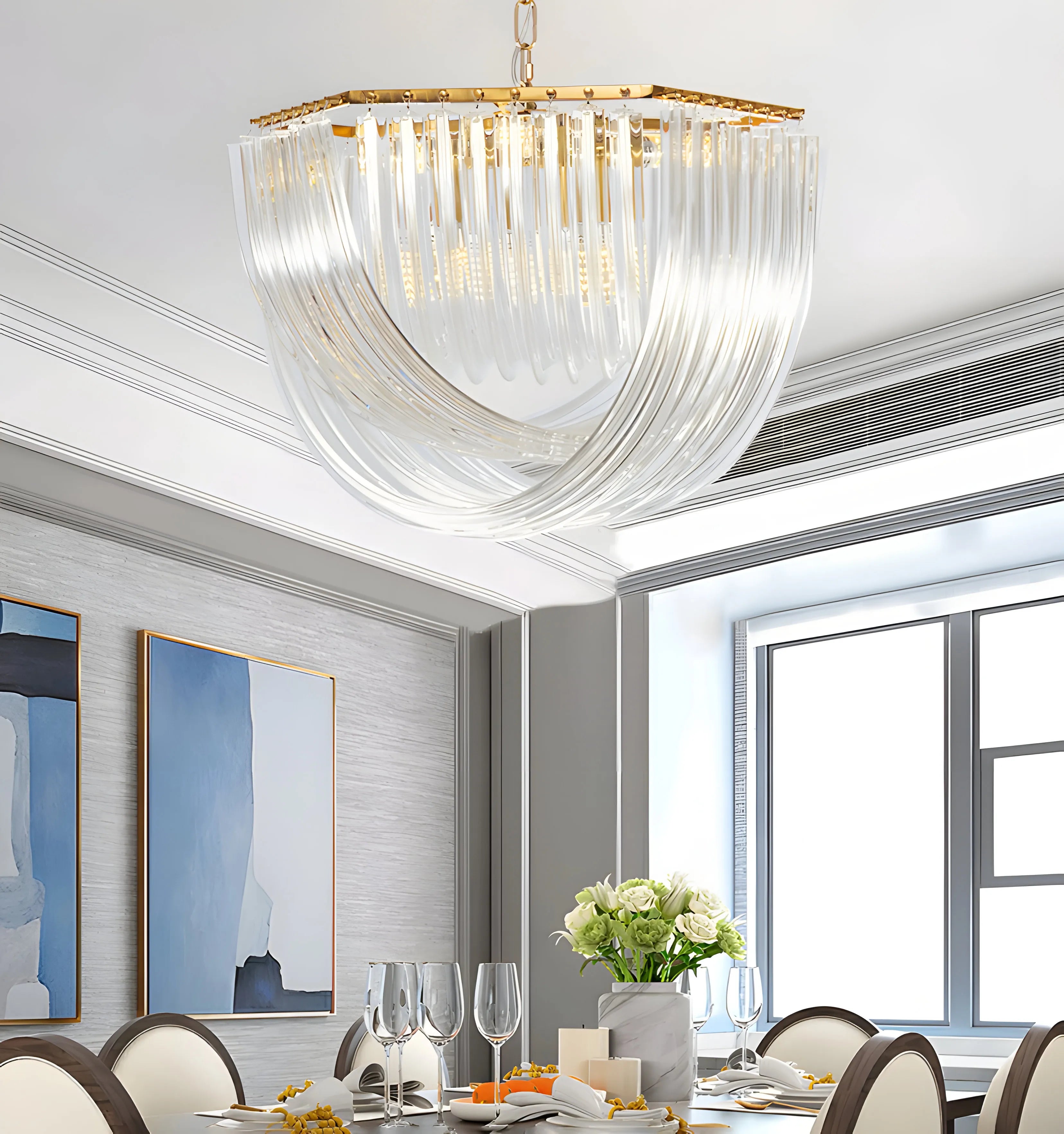 Trevi Murano Chandelier - Yiarolight
