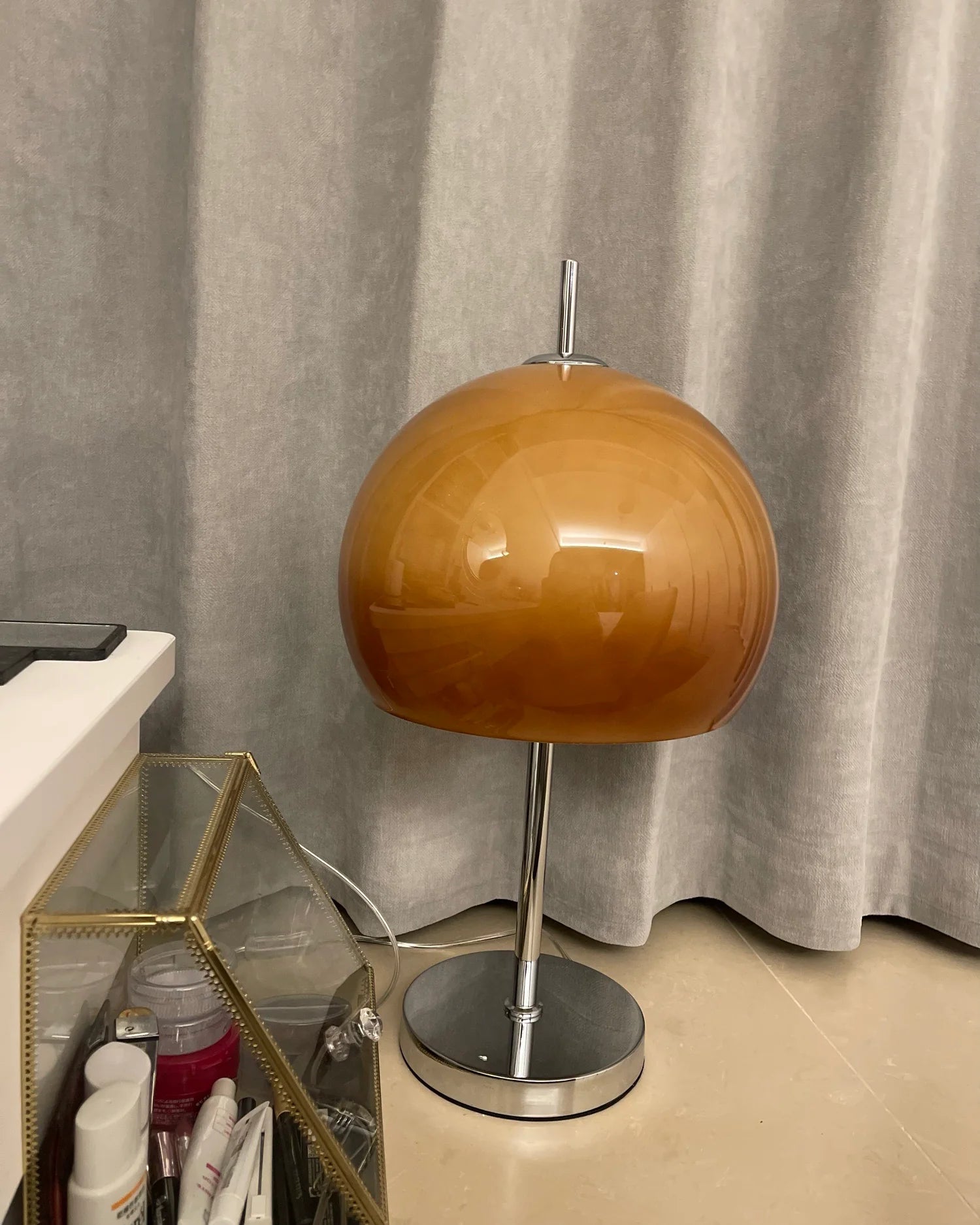 Mushroom Brown Table Lamp - Yiarolight