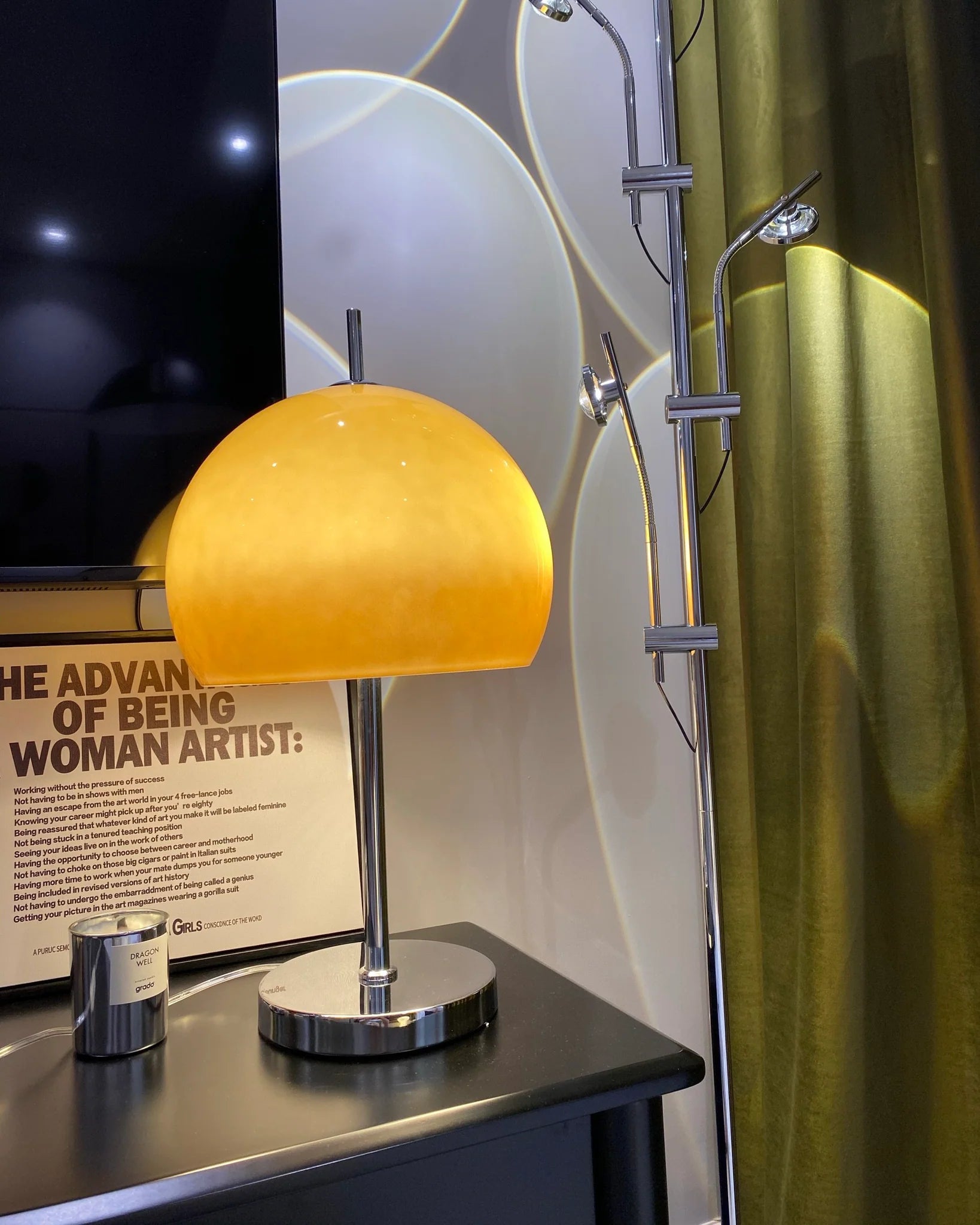Mushroom Brown Table Lamp - Yiarolight