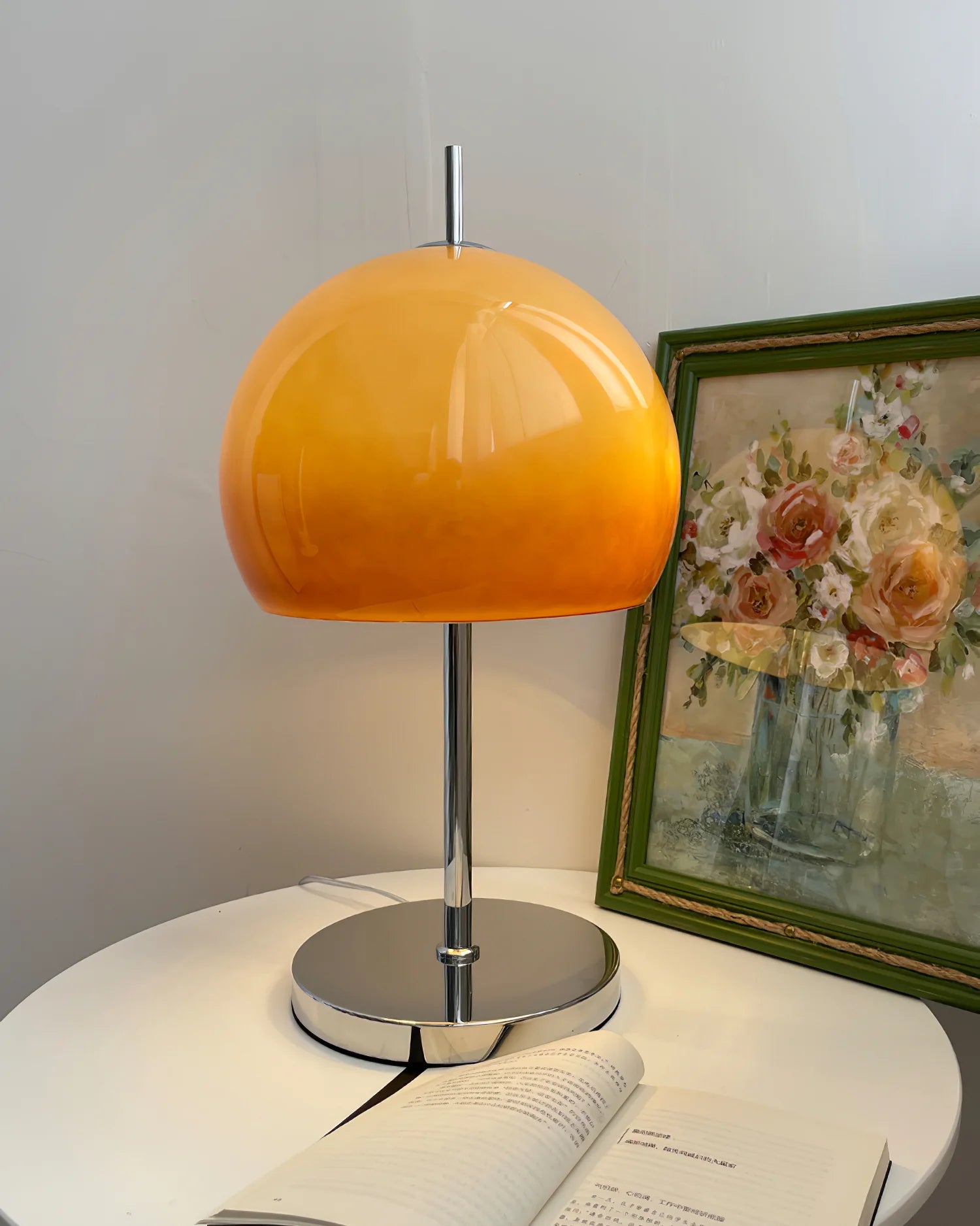 Mushroom Brown Table Lamp - Yiarolight