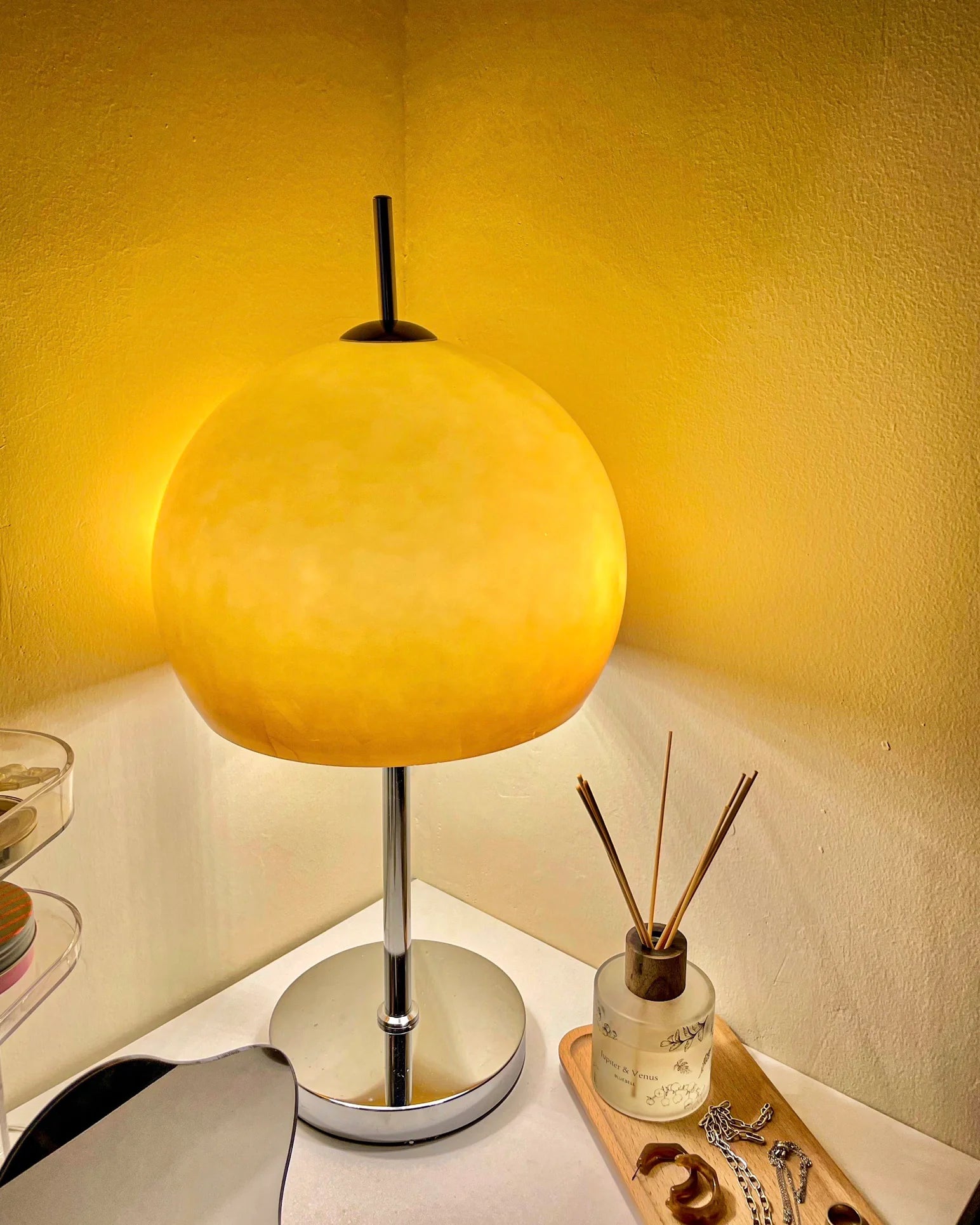 Mushroom Brown Table Lamp - Yiarolight