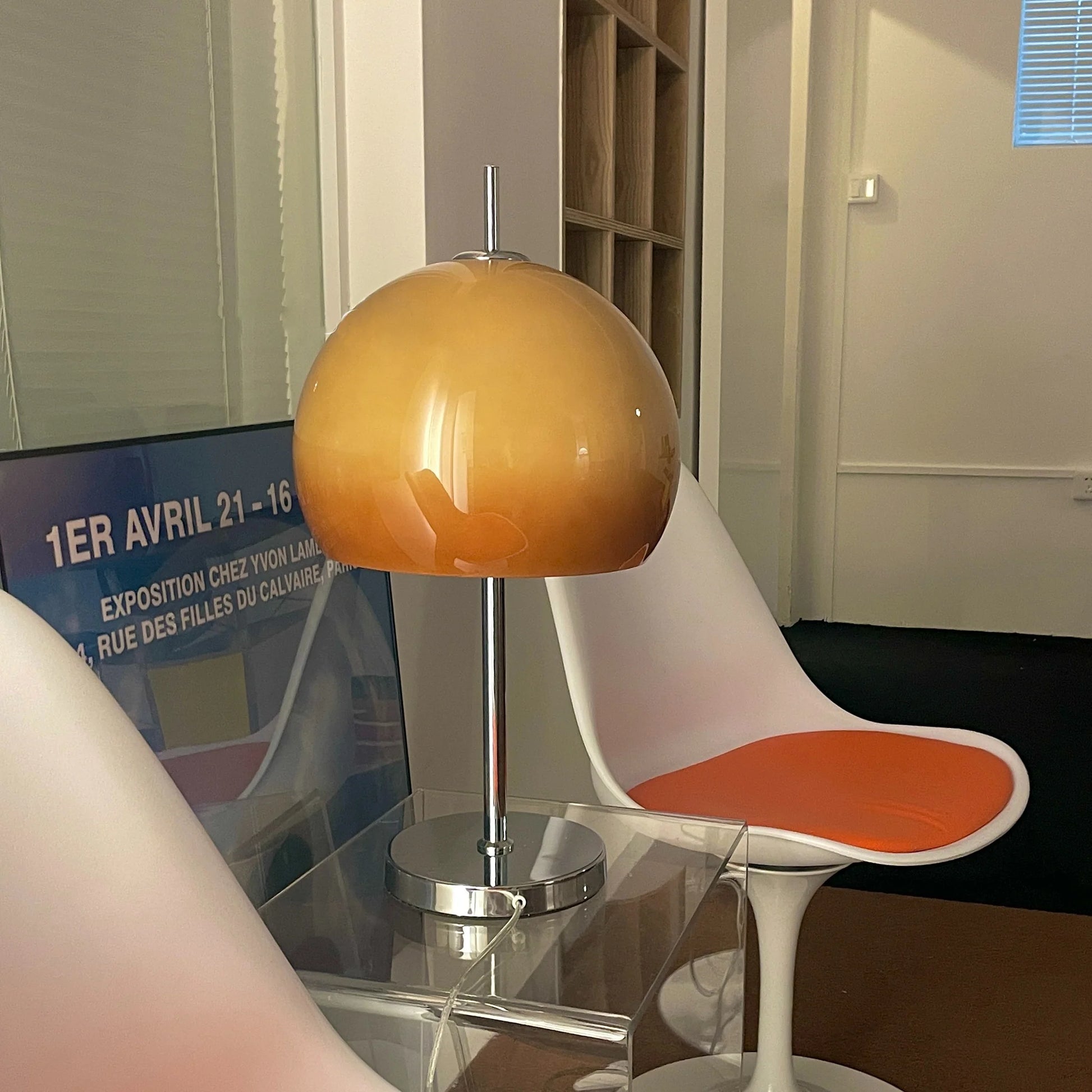 Mushroom Brown Table Lamp - Yiarolight