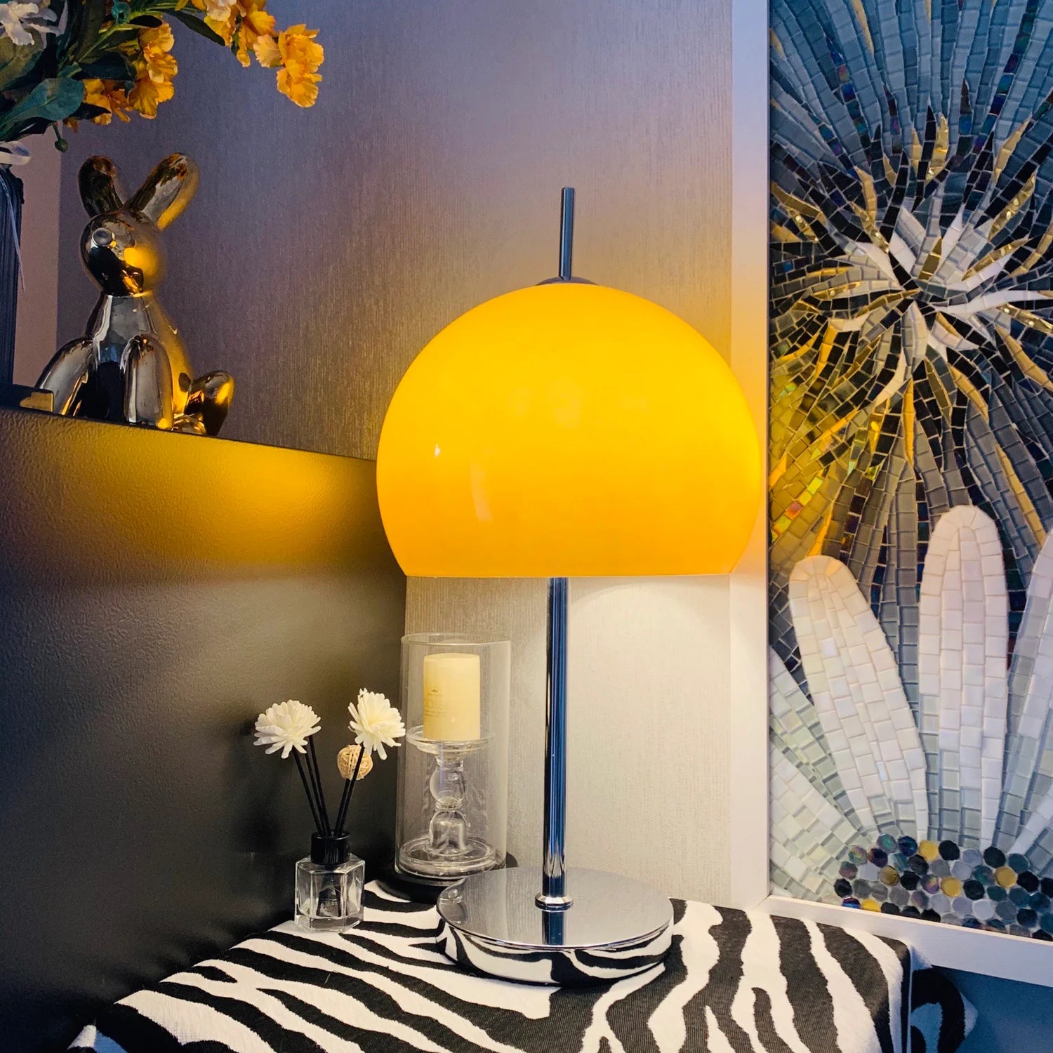Mushroom Brown Table Lamp - Yiarolight