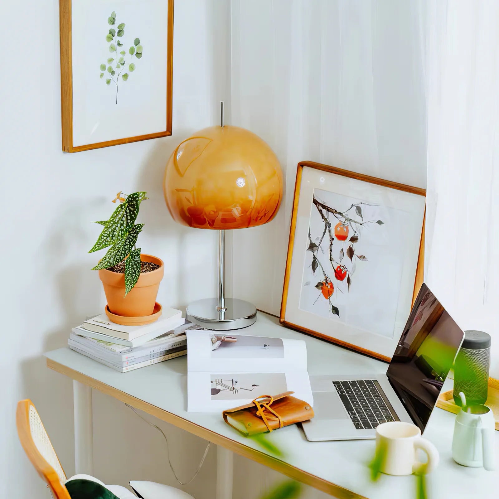 Mushroom Brown Table Lamp - Yiarolight