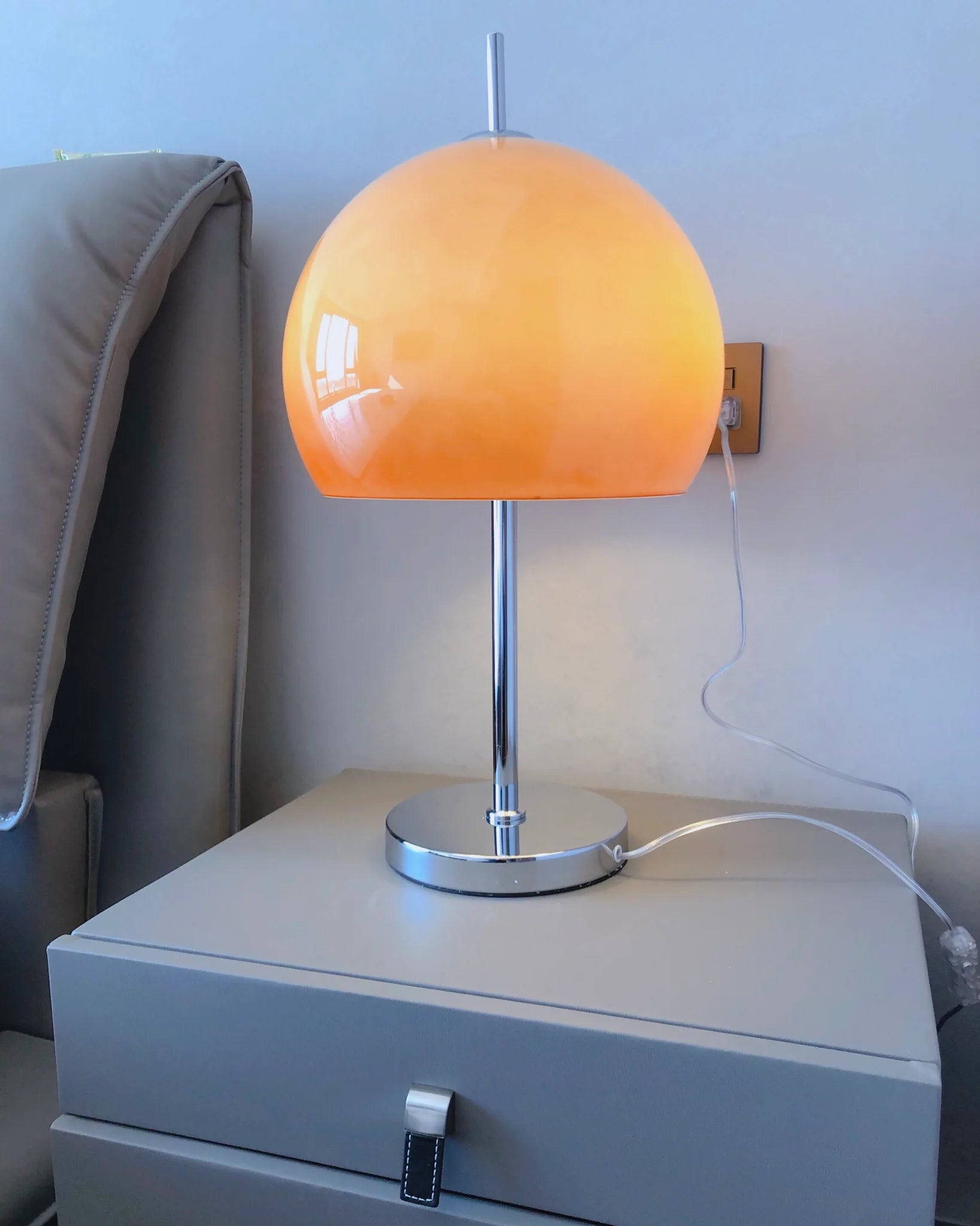 Mushroom Brown Table Lamp - Yiarolight