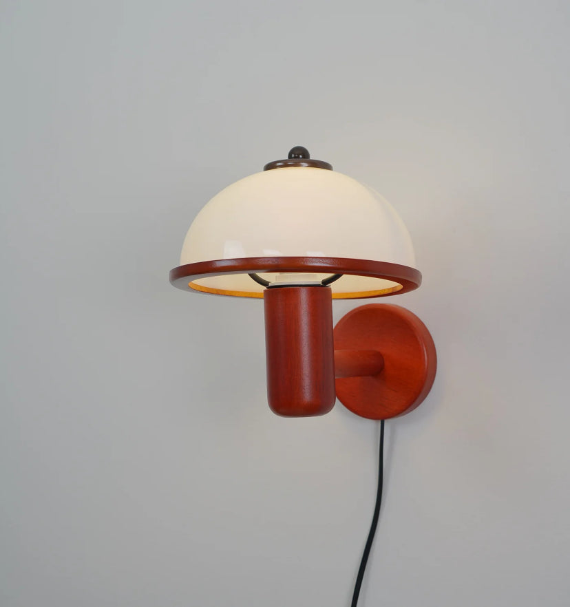 Mushroom Wood Wall Lamp - Yiarolight