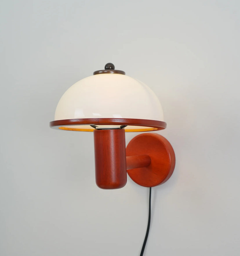 Mushroom Wood Wall Lamp - Yiarolight
