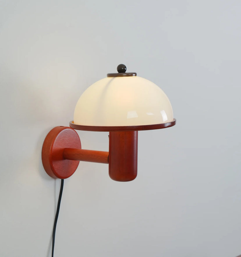 Mushroom Wood Wall Lamp - Yiarolight