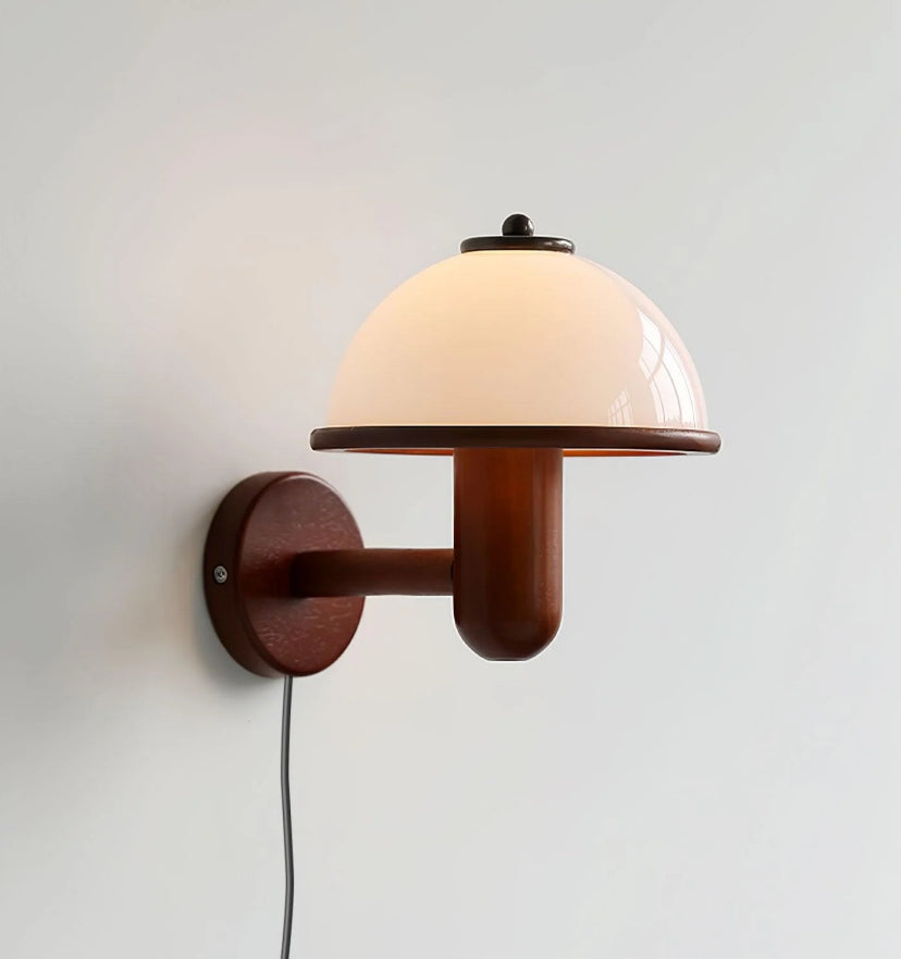 Mushroom Wood Wall Lamp - Yiarolight