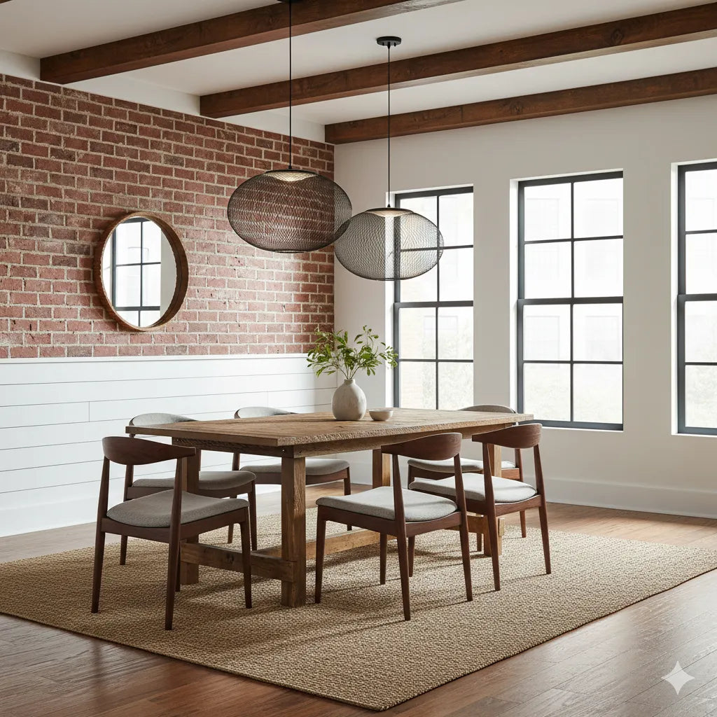 Metallic Meshwork Pendant Lamp