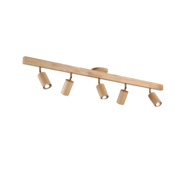 Natural Wood Beam Spotlight Light - Auraolight