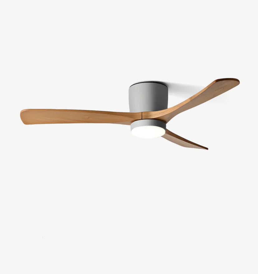 Nordic Wooden 42"/48"/52" Ceiling Fan Light - Yiarolight
