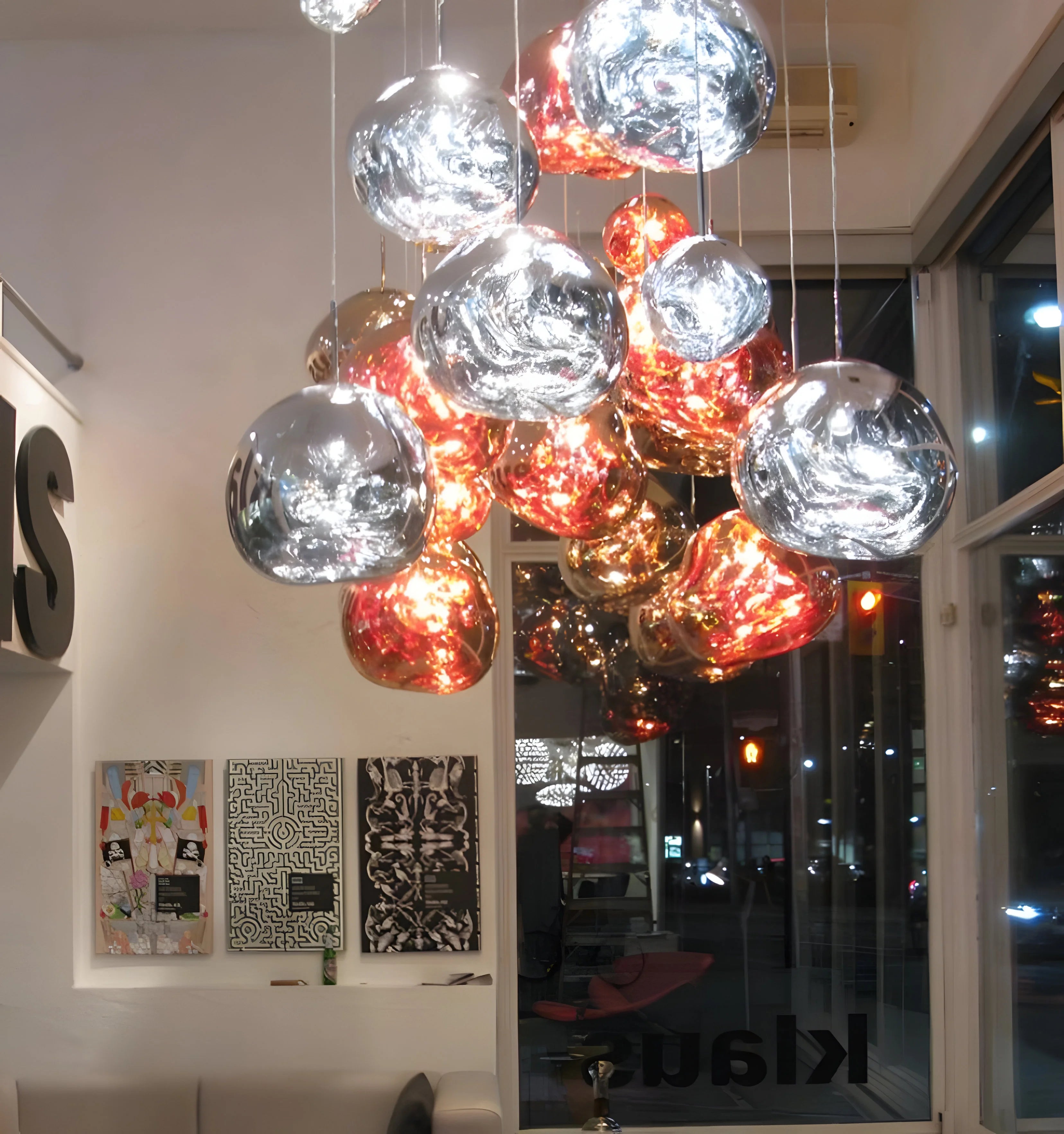 Lava Glass Pendant Light - Yiarolight